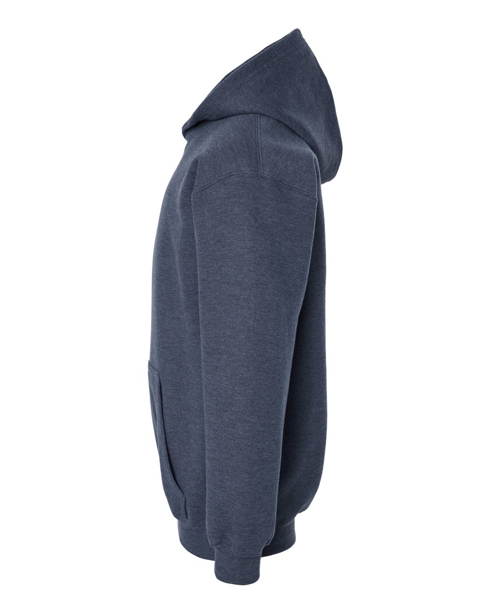 Youth Hooded Sweatshirt - DirectSide - B40259662 - Heather Denim