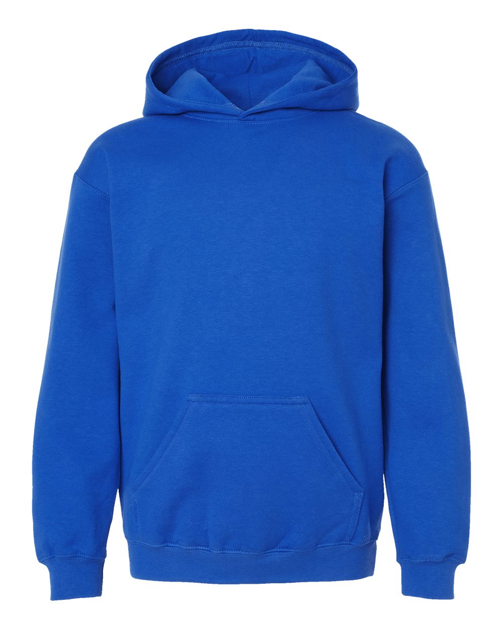 Youth Hooded Sweatshirt - Front - B40259752 - Royal