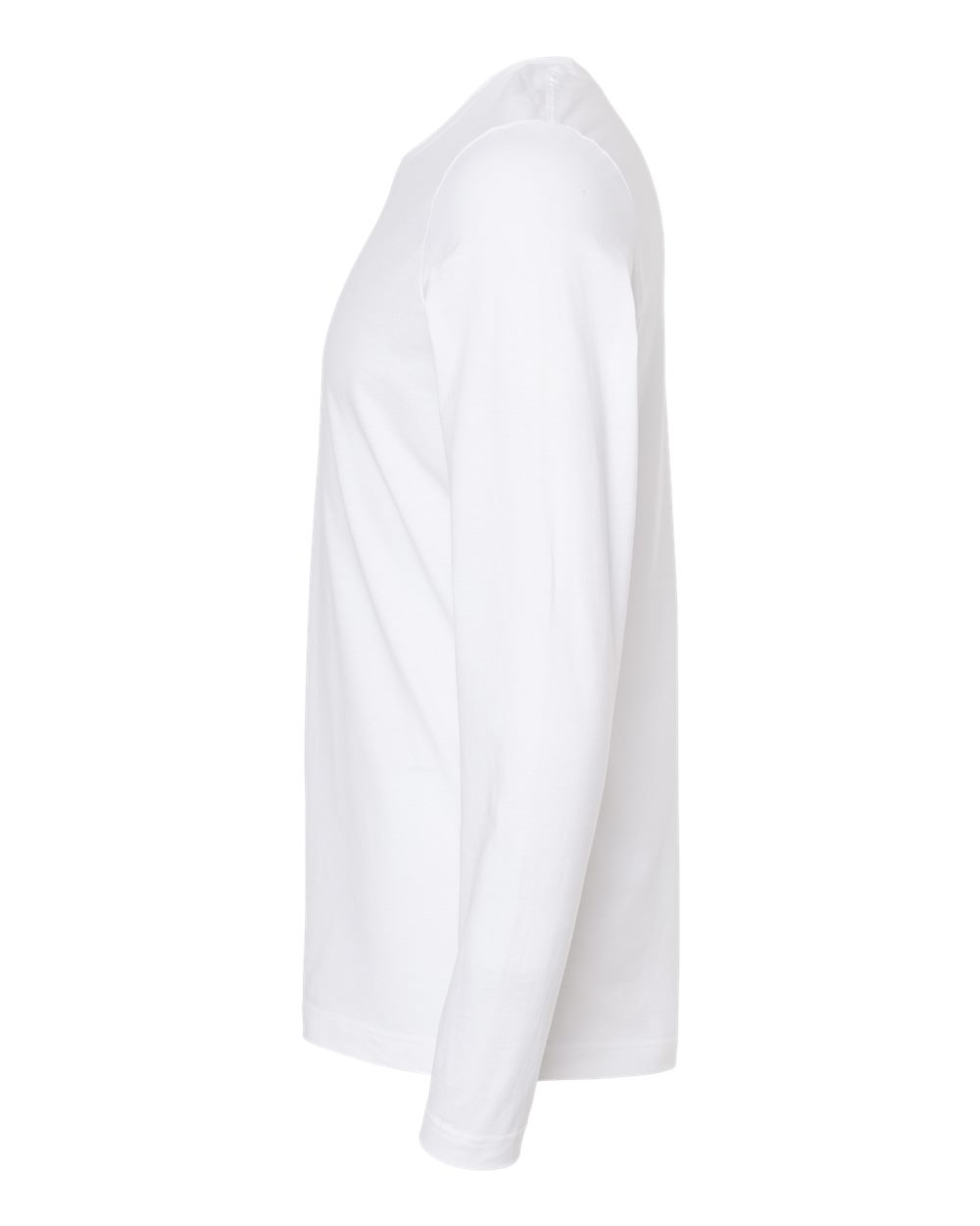 Unisex Premium Cotton Long Sleeve T-Shirt - DirectSide - B11859002 - White