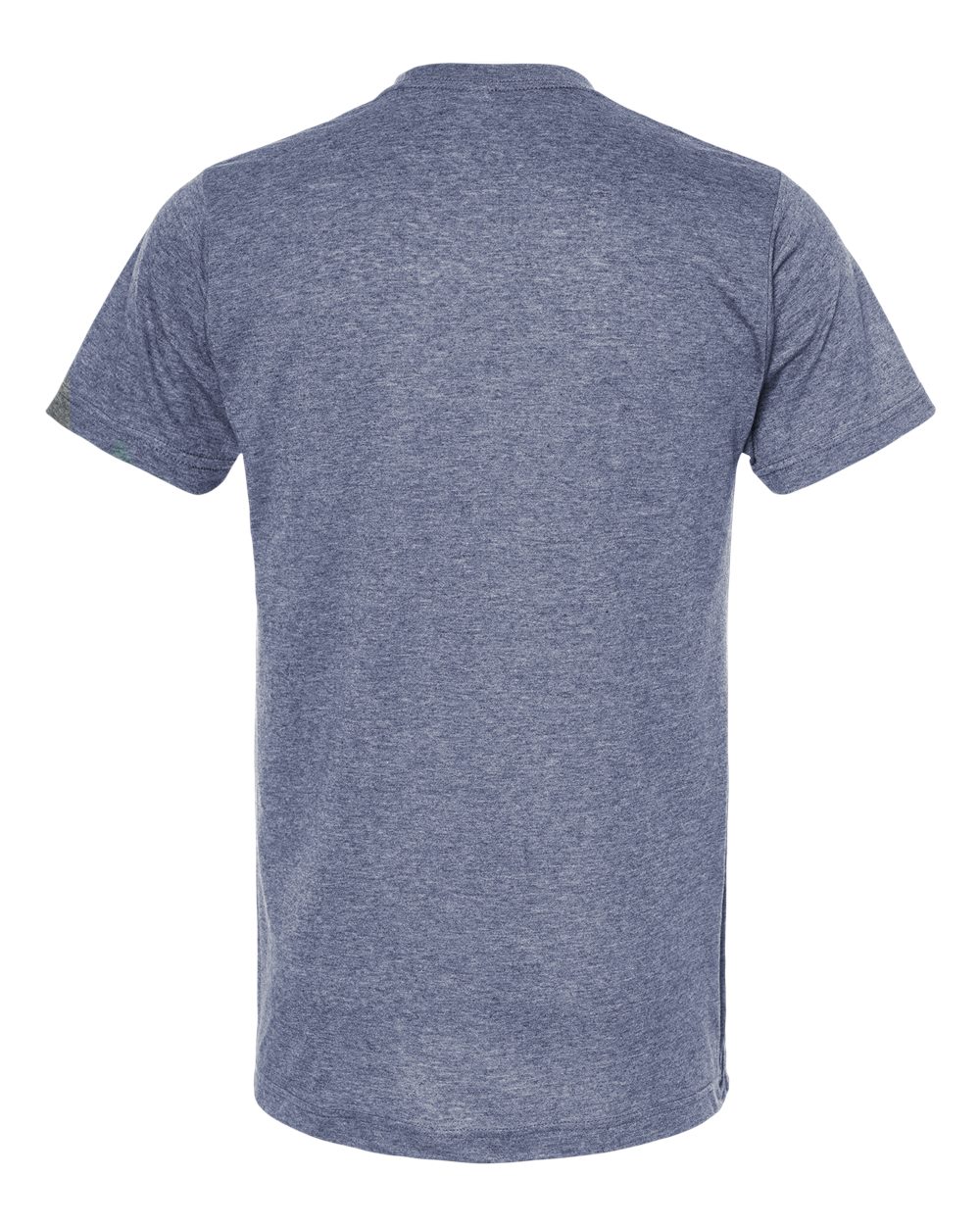 Men's Poly-Rich T-Shirt - Back - B20659102 - Heather Denim