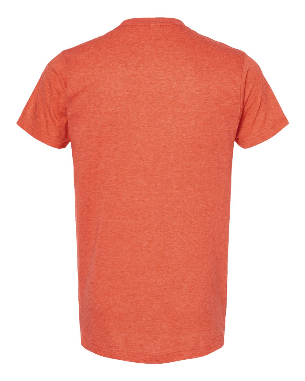 Men's Poly-Rich T-Shirt - Back - B20659142 - Heather Orange