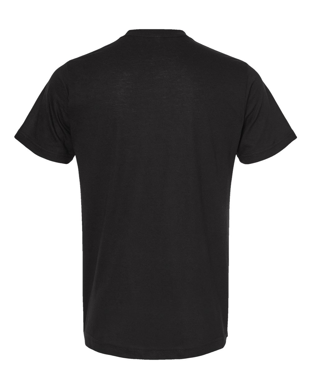 Men's Poly-Rich T-Shirt - Back - B20659502 - Black