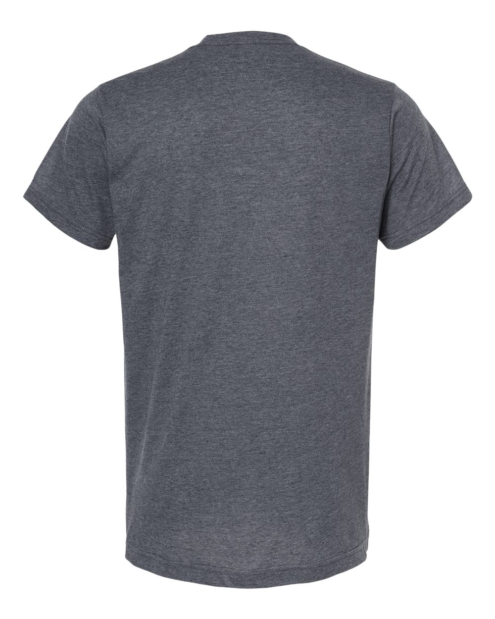 Men's Poly-Rich T-Shirt - Back - B20659652 - Heather Navy