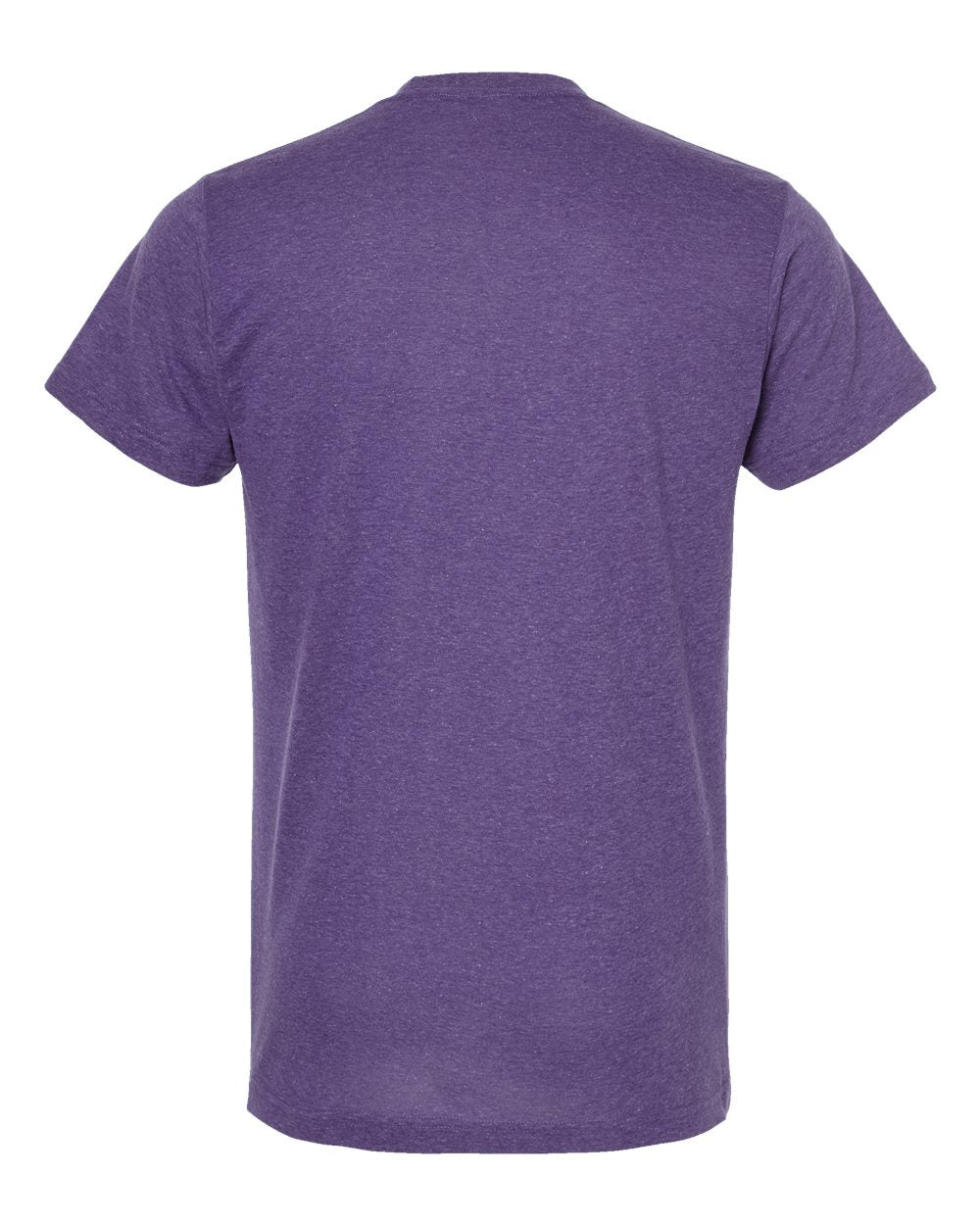 Men's Poly-Rich T-Shirt - Back - B20659672 - Heather Purple