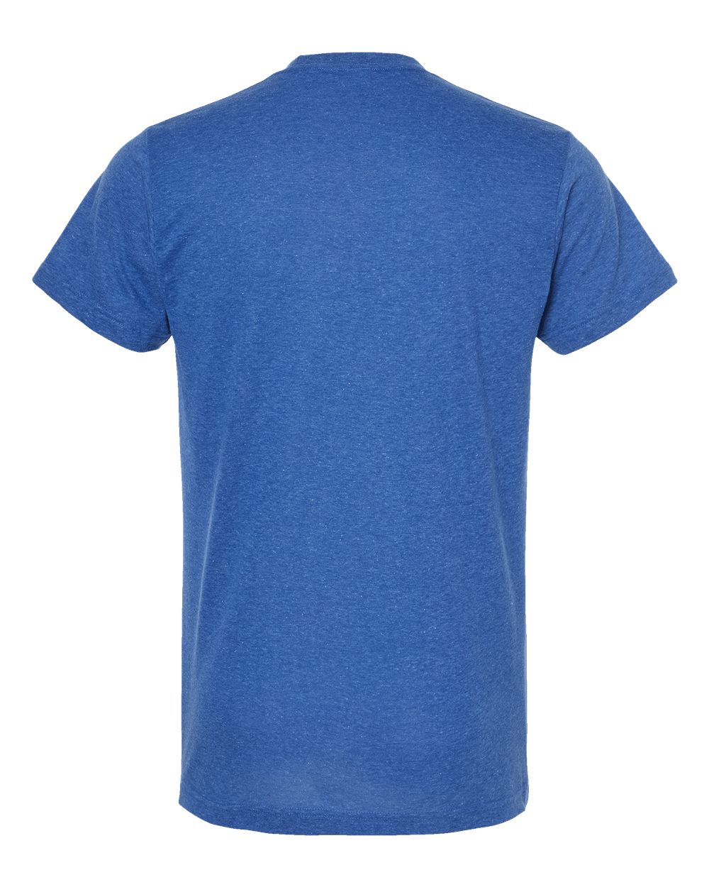 Men's Poly-Rich T-Shirt - Back - B20659752 - Heather Royal