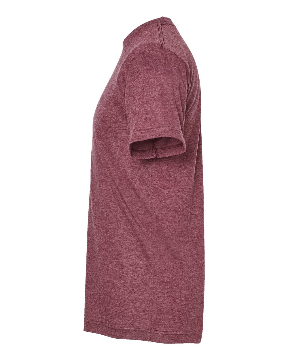 Men's Poly-Rich T-Shirt - DirectSide - B20659532 - Heather Burgundy