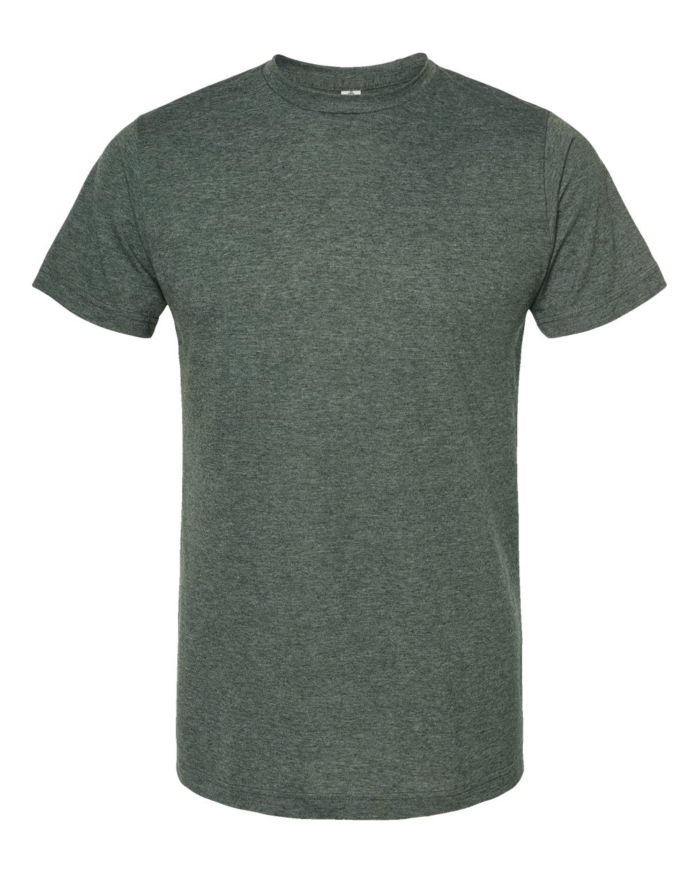 Men's Poly-Rich T-Shirt - Front - B20659542 - Heather Hunter