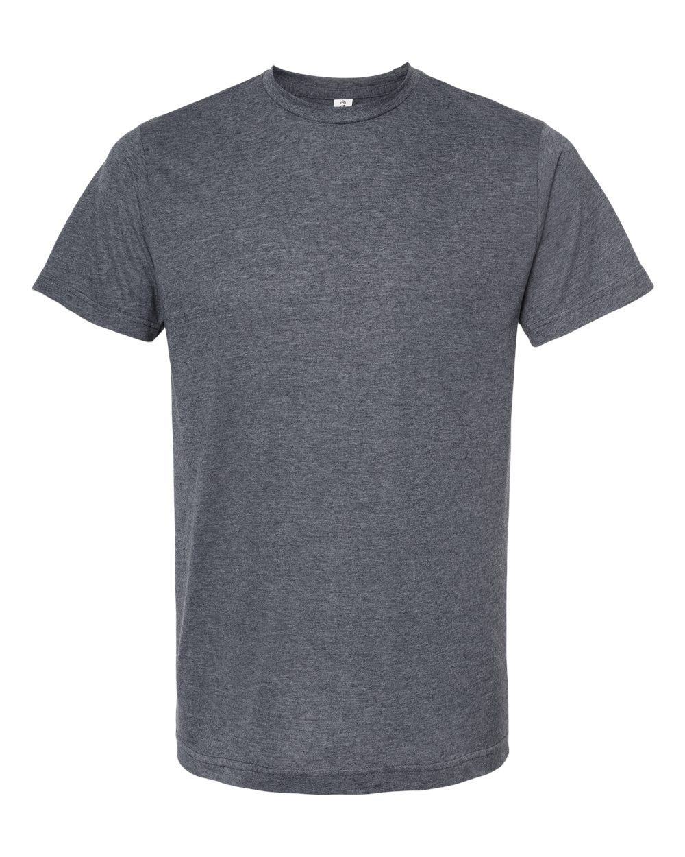 Men's Poly-Rich T-Shirt - Front - B20659652 - Heather Navy