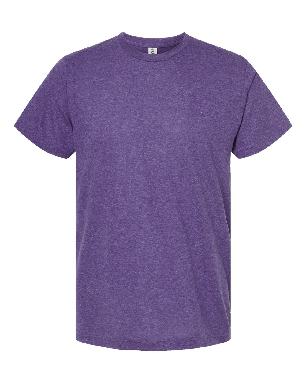 Men's Poly-Rich T-Shirt - Front - B20659672 - Heather Purple