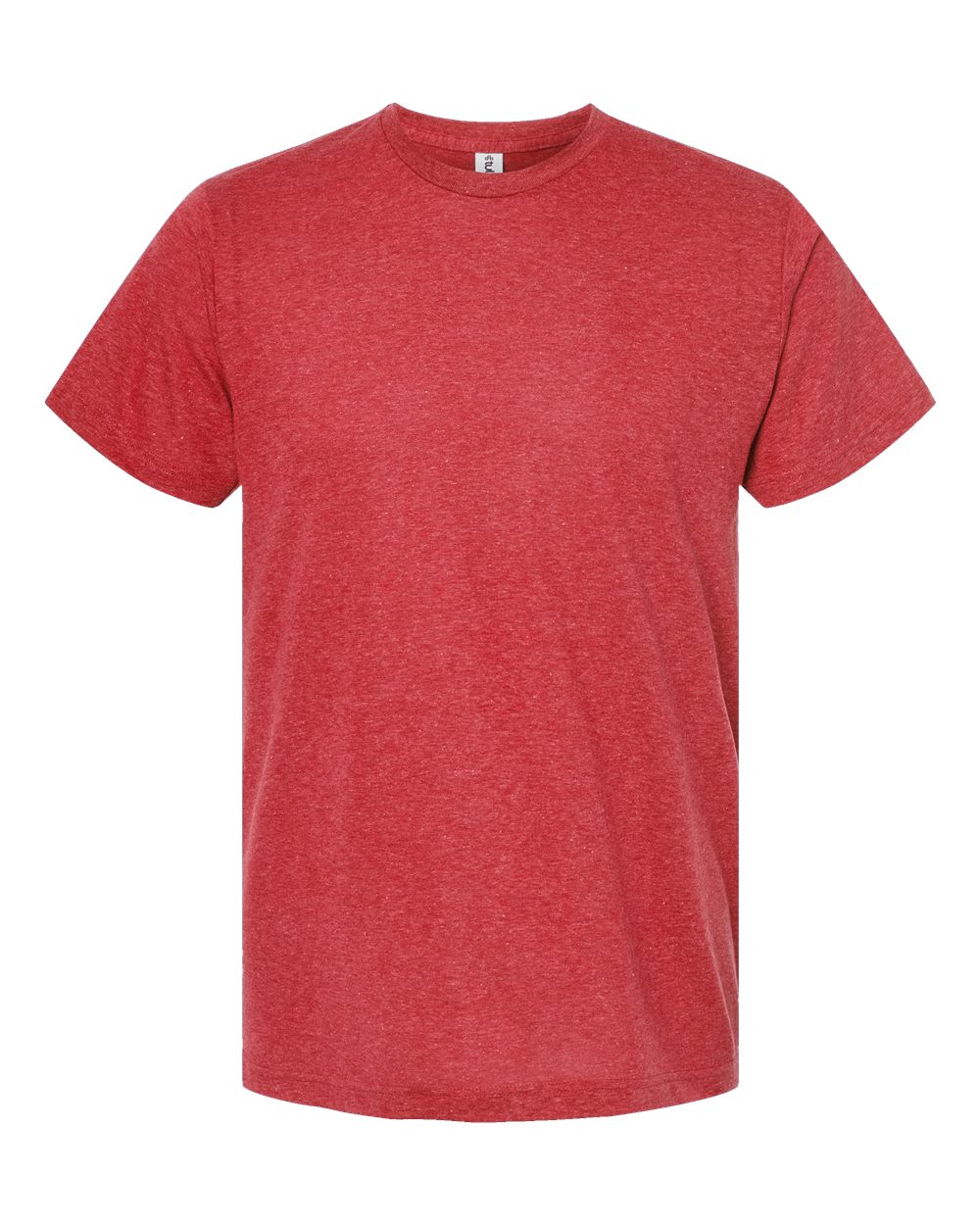 Men's Poly-Rich T-Shirt - Front - B20659702 - Heather Red
