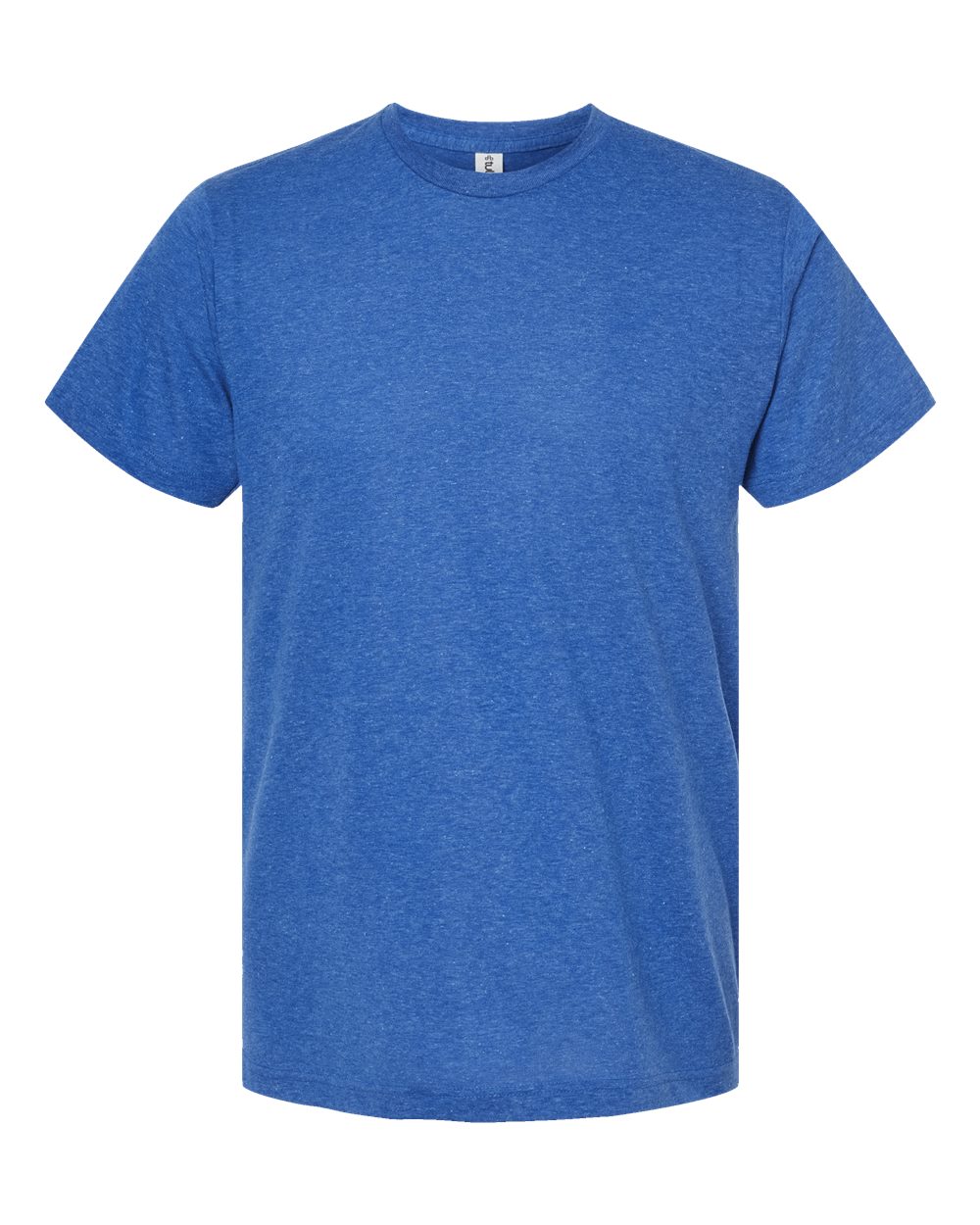 Men's Poly-Rich T-Shirt - Front - B20659752 - Heather Royal