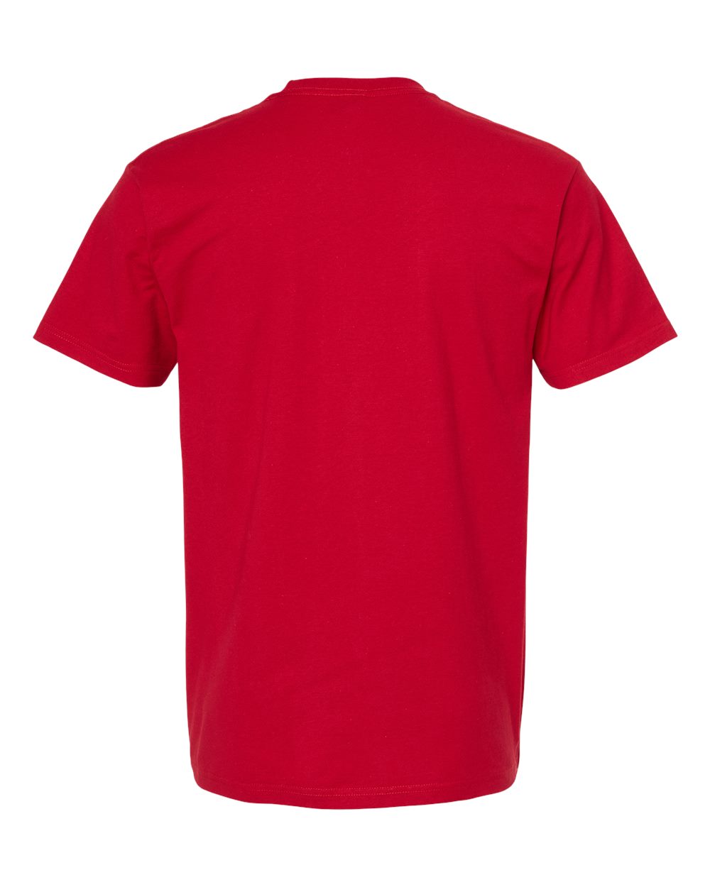 Unisex Heavyweight Jersey T-Shirt - Back - B30959102 - Cardinal