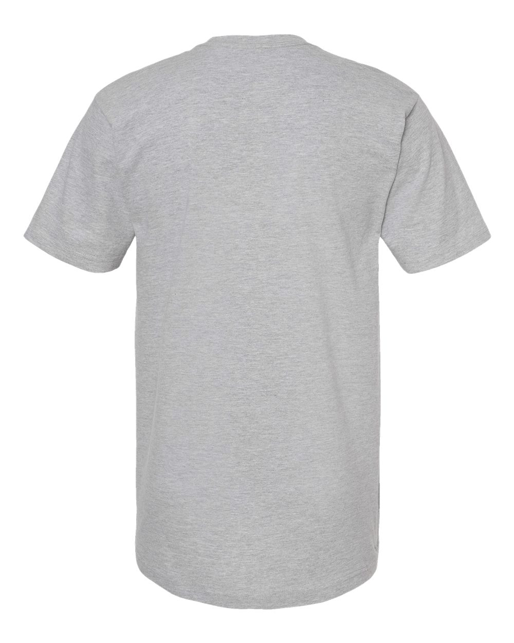 Unisex Heavyweight Jersey T-Shirt - Back - B30959112 - Heather Grey