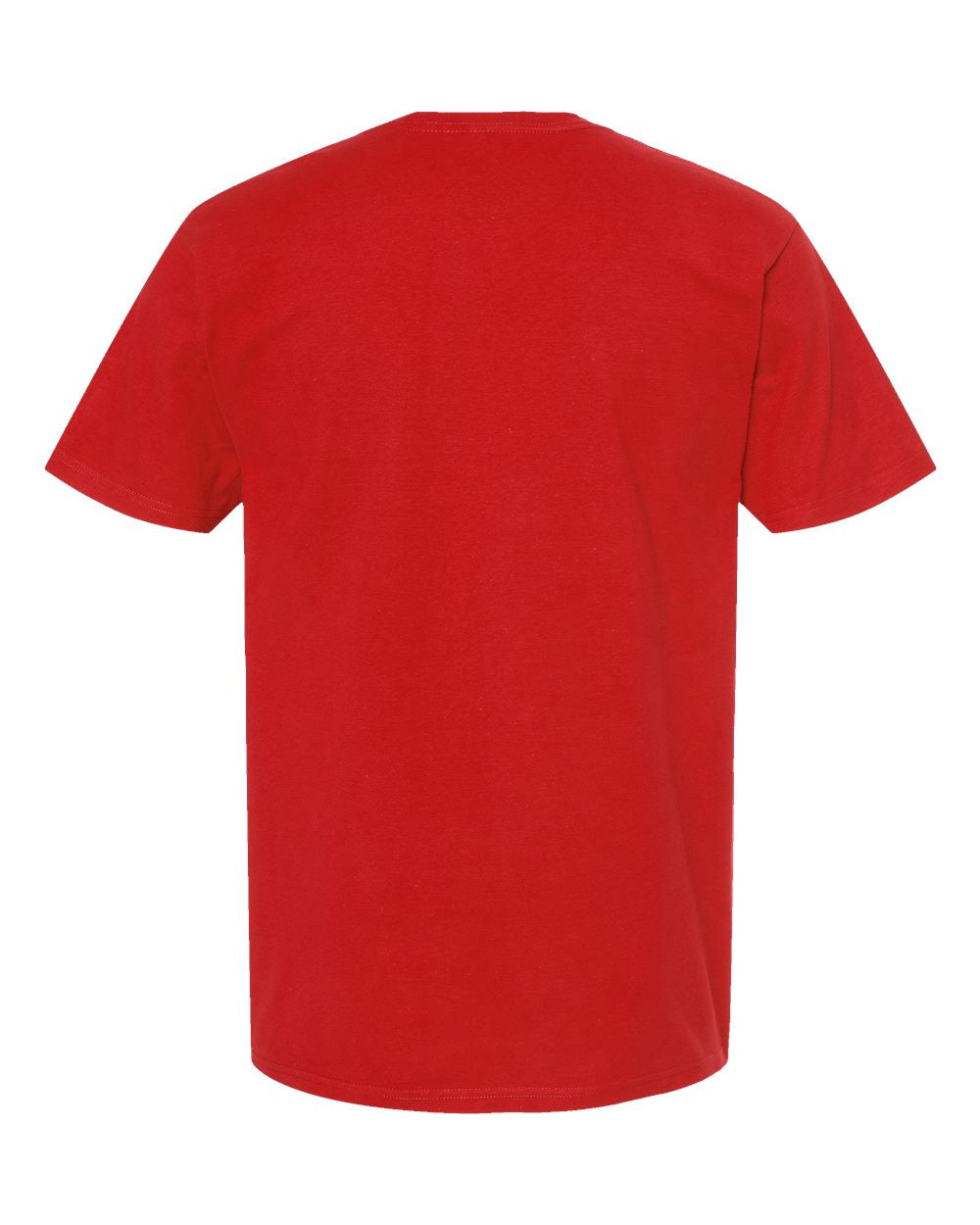 Unisex Heavyweight Jersey T-Shirt - Back - B30959162 - Red