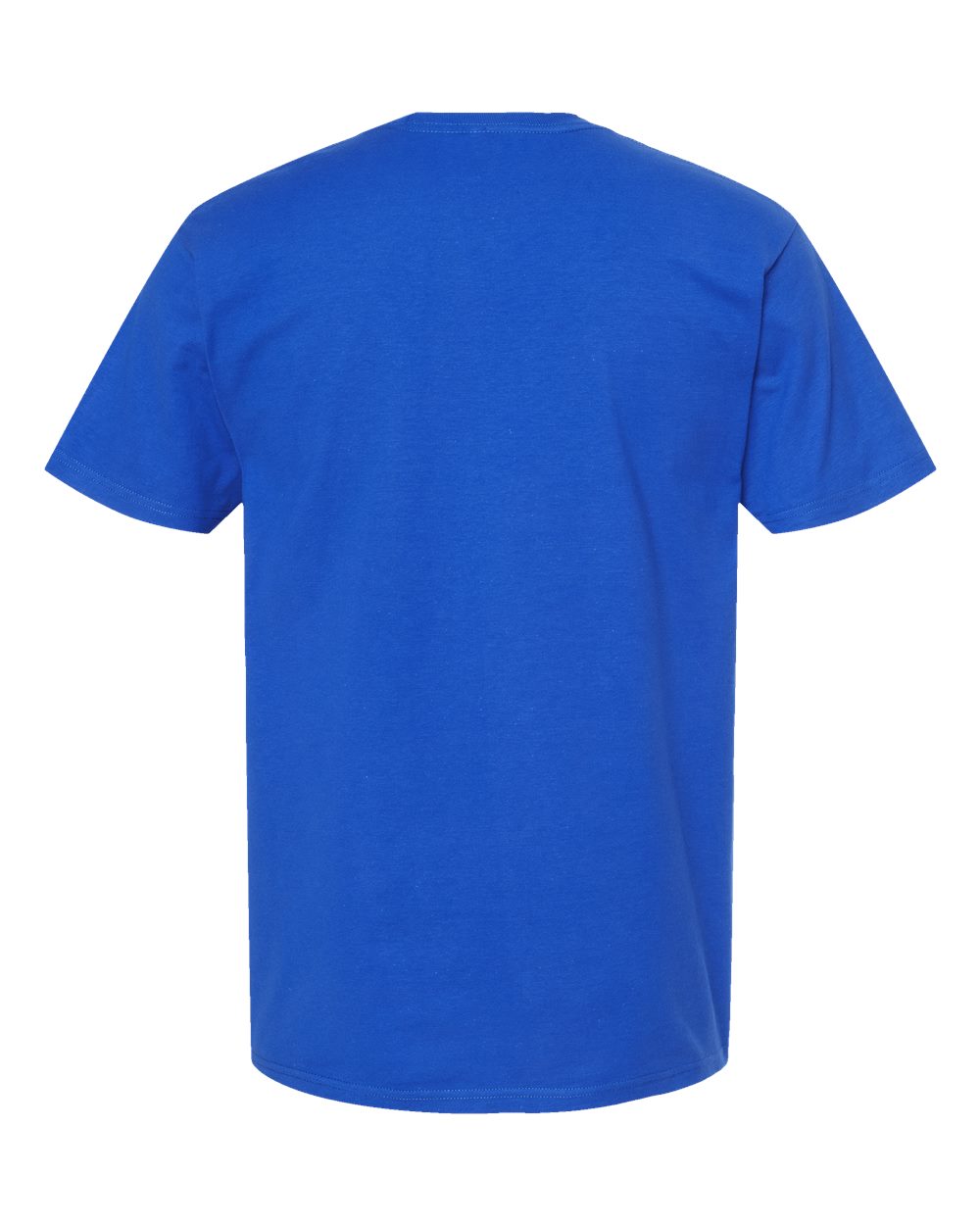 Unisex Heavyweight Jersey T-Shirt - Back - B30959182 - Royal
