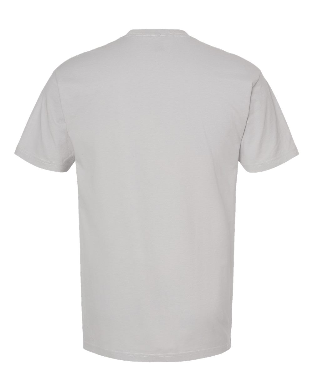 Unisex Heavyweight Jersey T-Shirt - Back - B30959352 - Silver