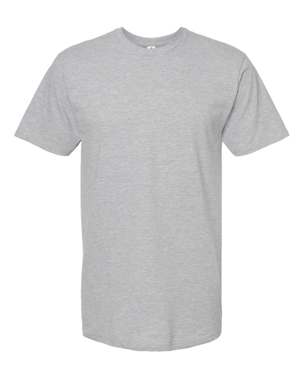 Unisex Heavyweight Jersey T-Shirt - Front - B30959112 - Heather Grey