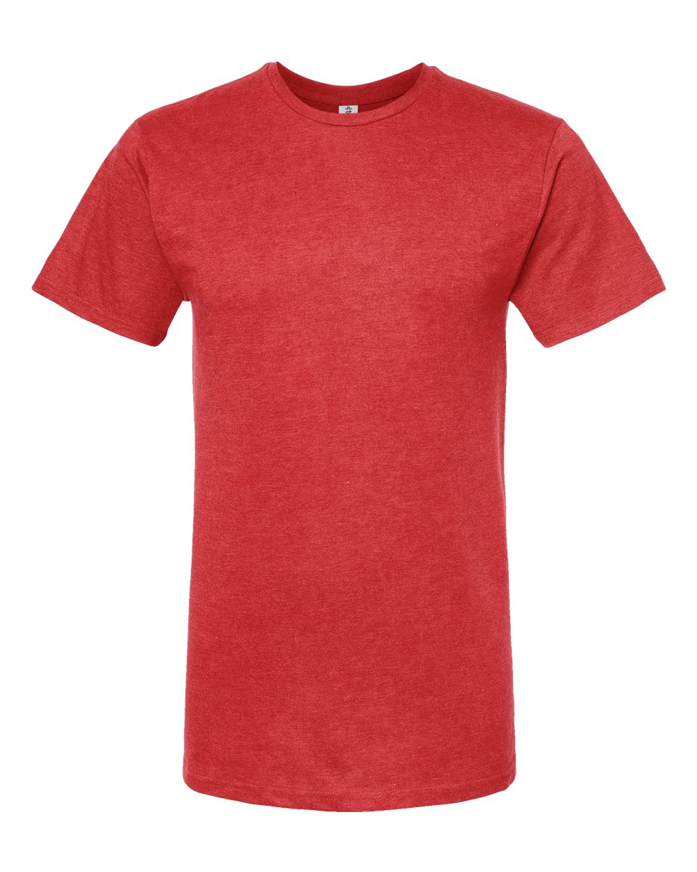 Unisex Heavyweight Jersey T-Shirt - Front - B30959122 - Heather Red