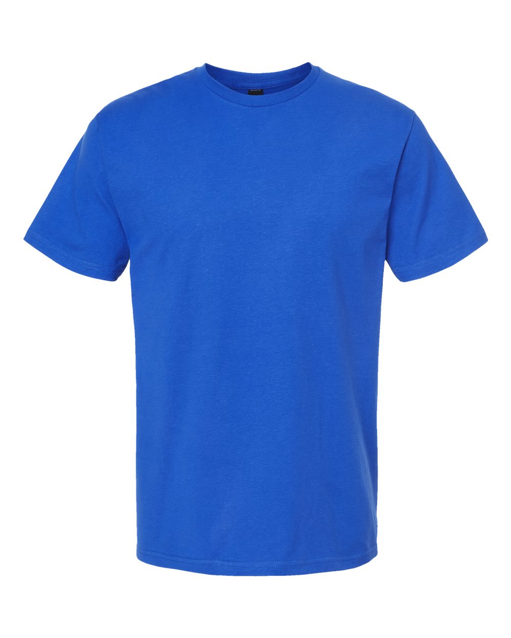 Unisex Heavyweight Jersey T-Shirt - Front - B30959182 - Royal
