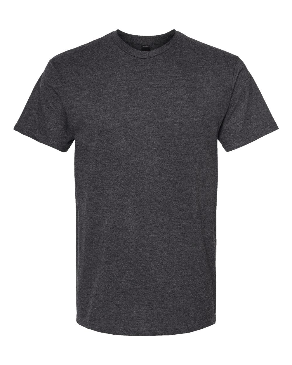 Unisex Heavyweight Jersey T-Shirt - Front - B30959582 - Heather Graphite