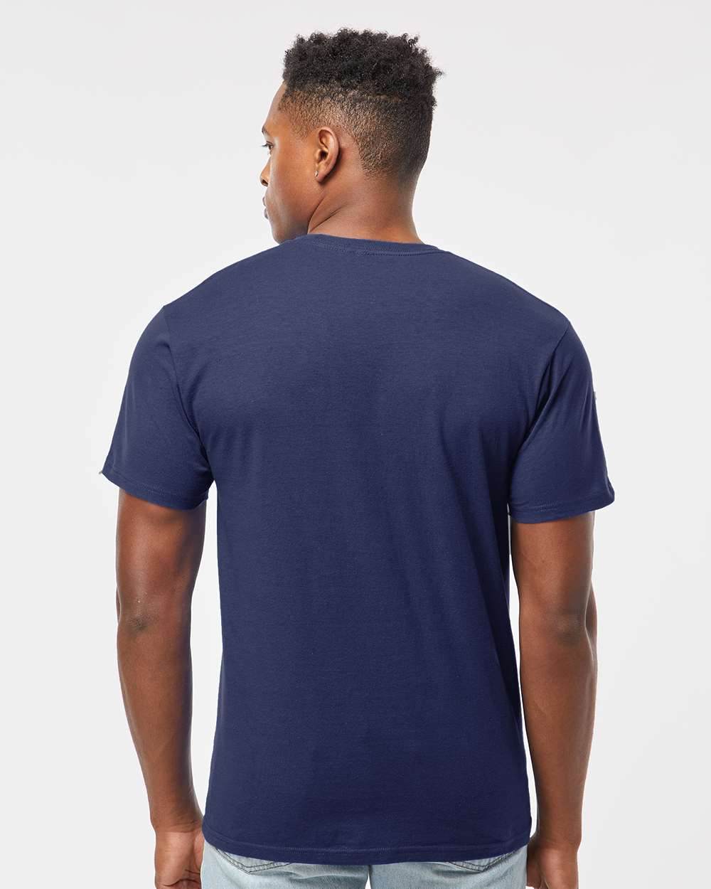 Unisex Heavyweight Jersey T-Shirt - OnModelBack - B30959132 - Inked India