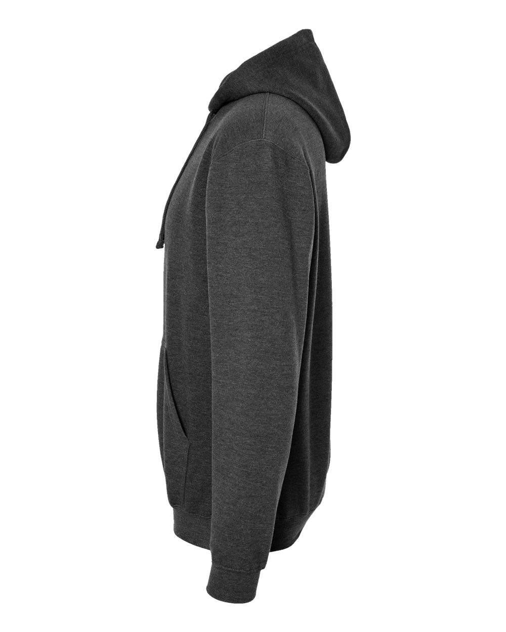 Unisex Fleece Hooded Sweatshirt - DirectSide - B31359102 - Heather Graphite