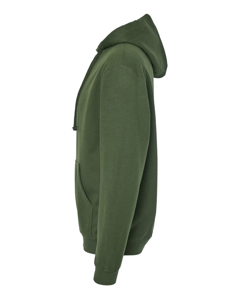 Unisex Fleece Hooded Sweatshirt - DirectSide - B31359552 - Military Green