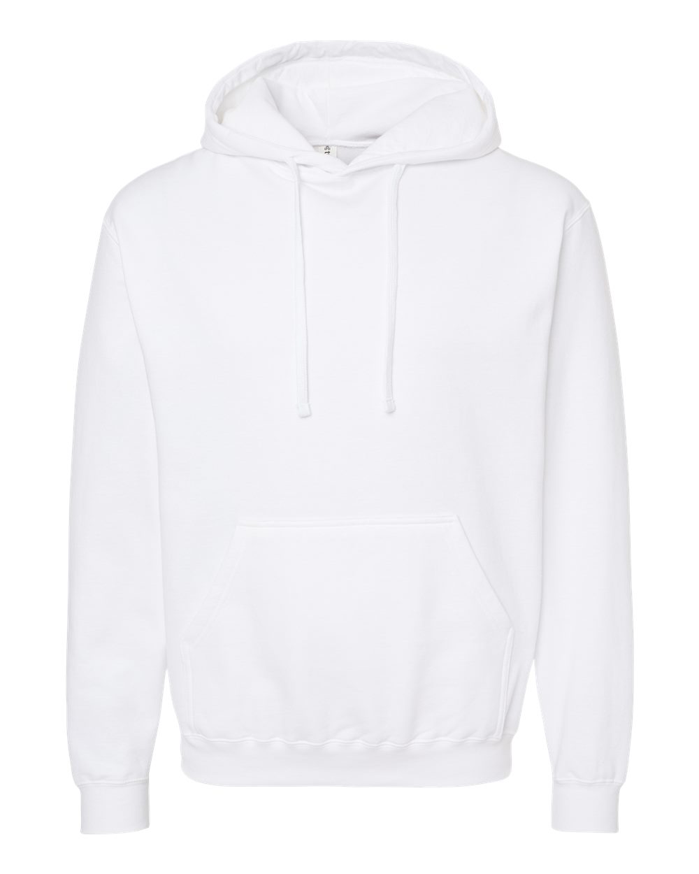 Unisex Fleece Hooded Sweatshirt - Front - B31359002 - White