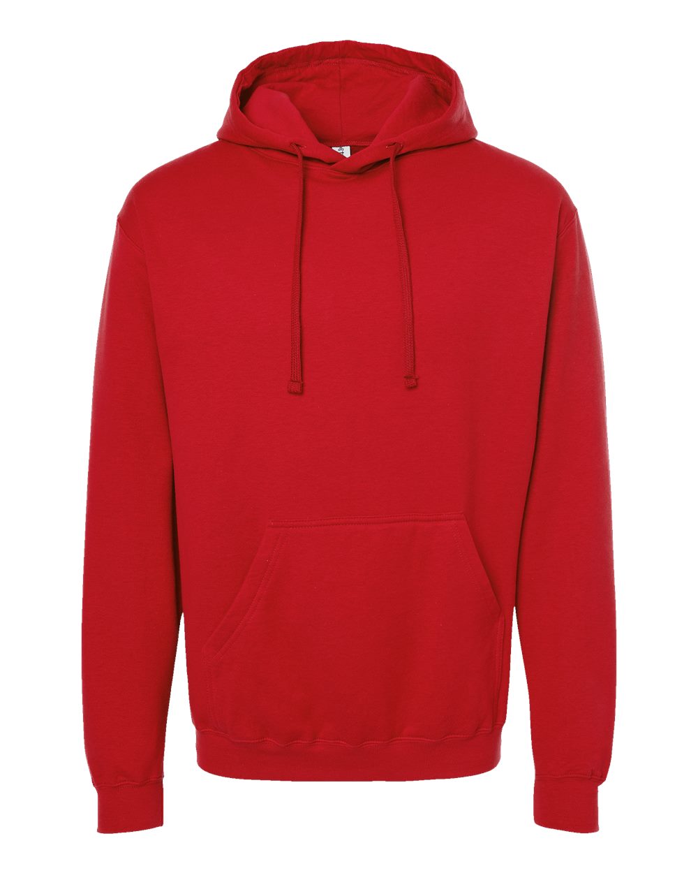 Unisex Fleece Hooded Sweatshirt - Front - B31359132 - Red