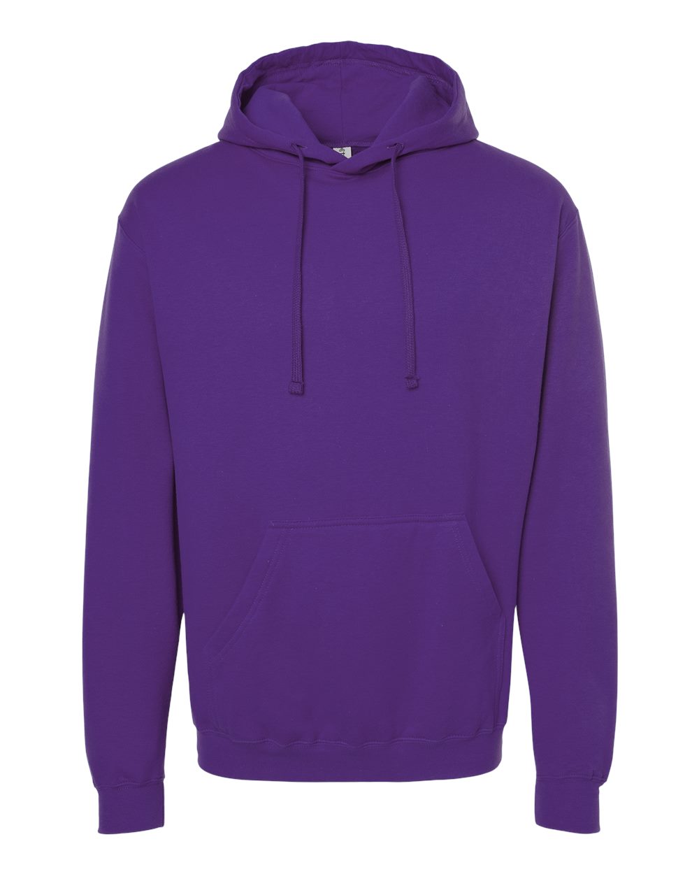 Unisex Fleece Hooded Sweatshirt - Front - B31359672 - Purple