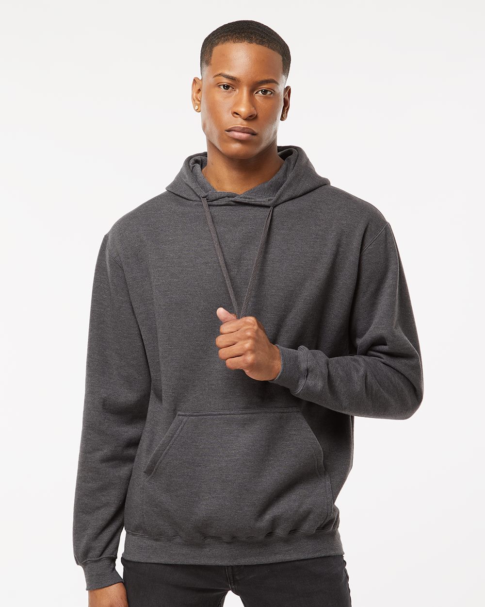 Unisex Fleece Hooded Sweatshirt - styleImage