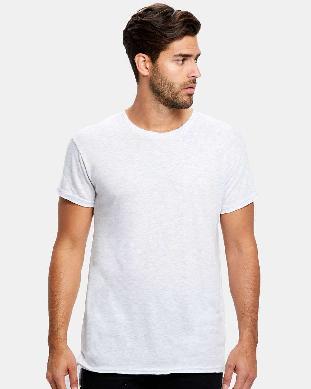 Unisex Skater T-Shirt - OnModelFront - B10973095 - Tri-Ash