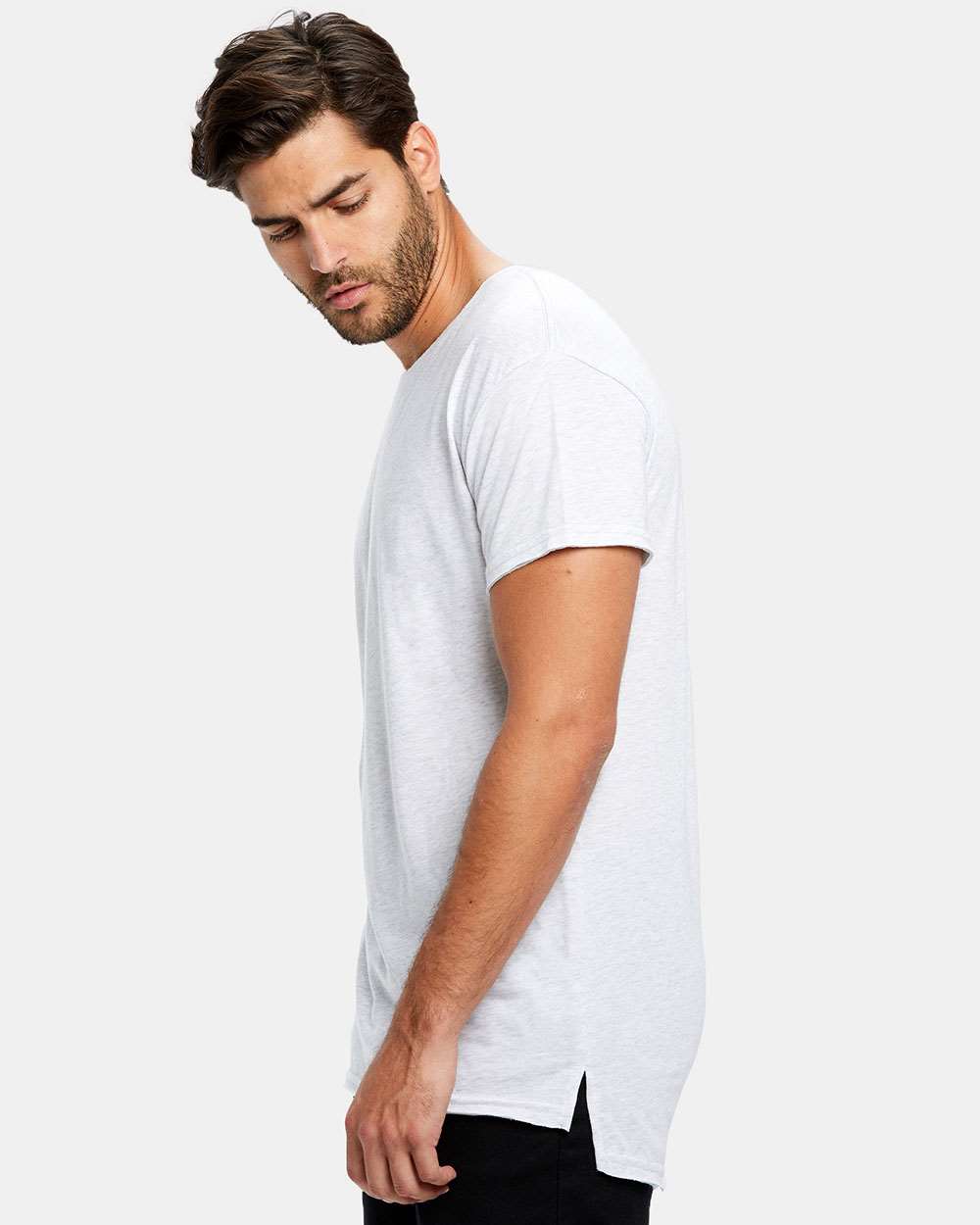 Unisex Skater T-Shirt - OnModelSide - B10973095 - Tri-Ash