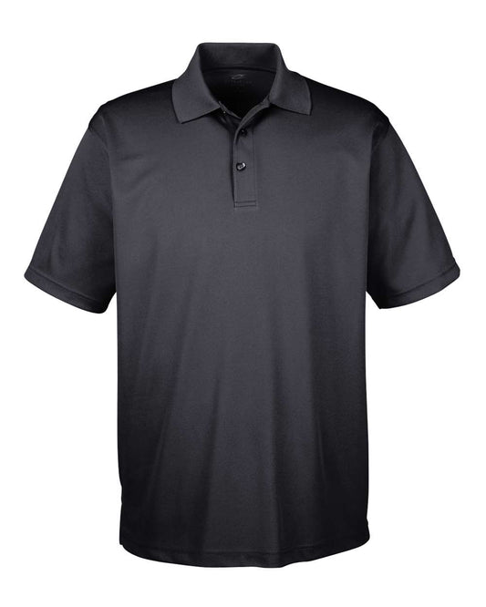 Men's Cool & Dry Mesh Piqué Polo - Front - B883E1503 - Black