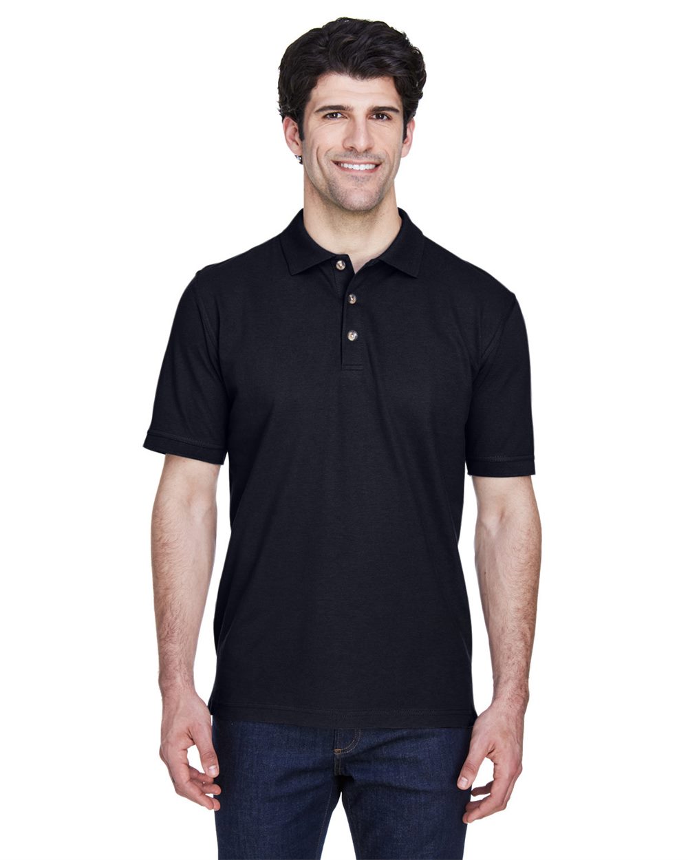 Men's Classic Piqué Polo - styleImage