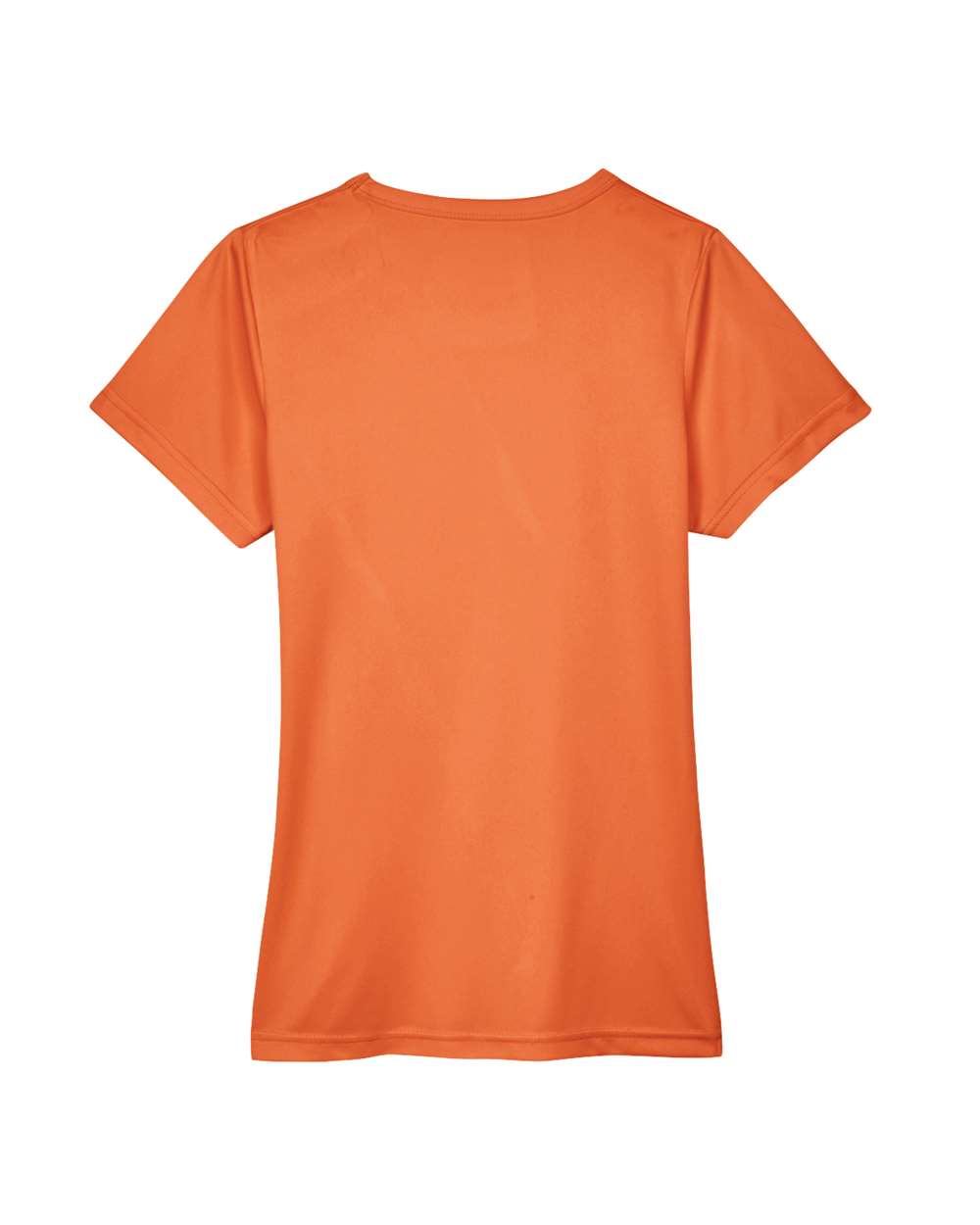 Women's Cool & Dry Sport Performance Interlock T-shirt - Back - B908E1662 - Bright Orange