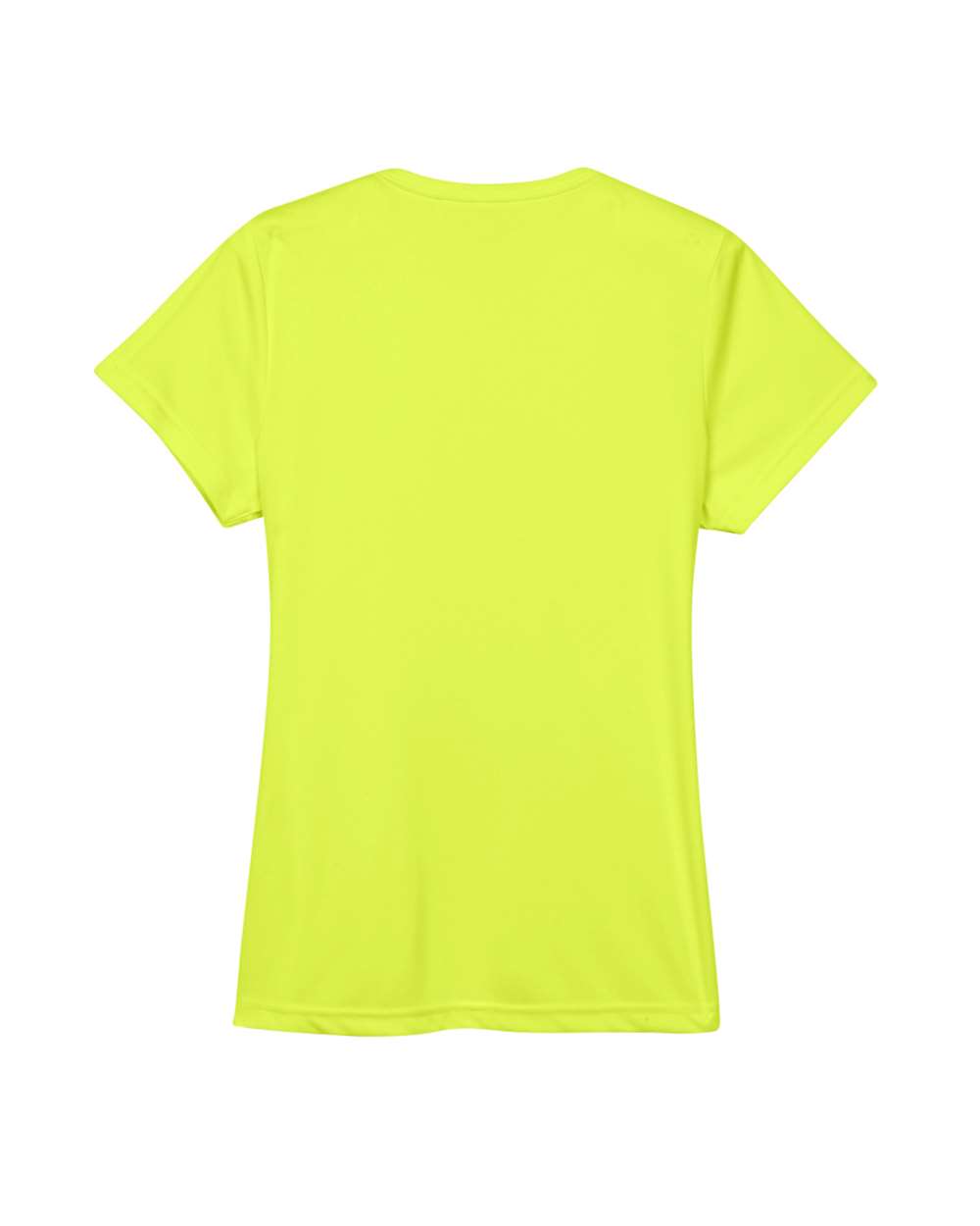 Women's Cool & Dry Sport Performance Interlock T-shirt - Front - B908E1123 - Bright Yellow