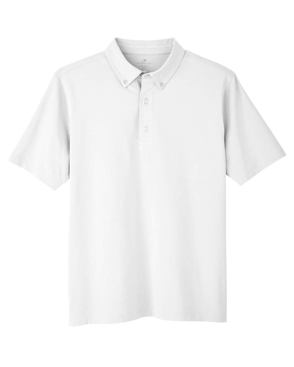 Men's Lakeshore Stretch Cotton Performance Polo - Front - B960E1003 - White