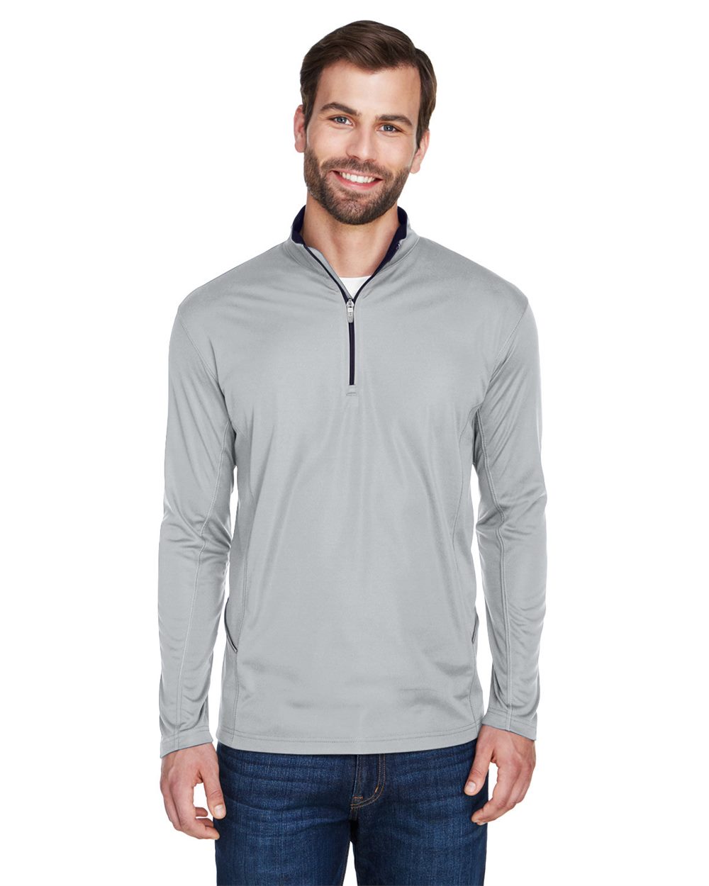 Men's Cool & Dry Sport Quarter-Zip Pullover - styleImage