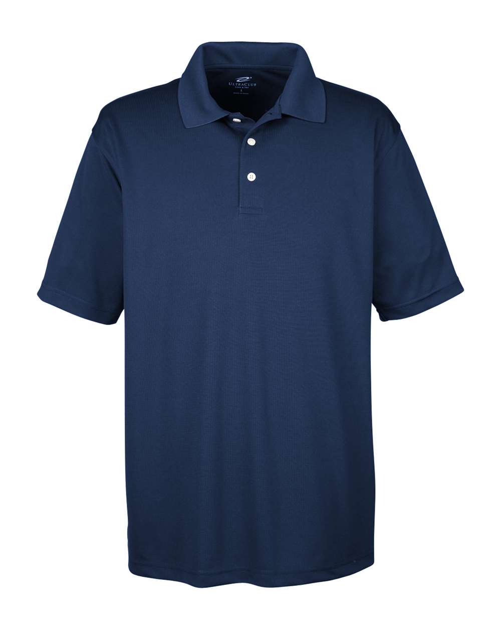 Men's Cool & Dry Stain-Release Performance Polo - Front - B914E1653 - Navy