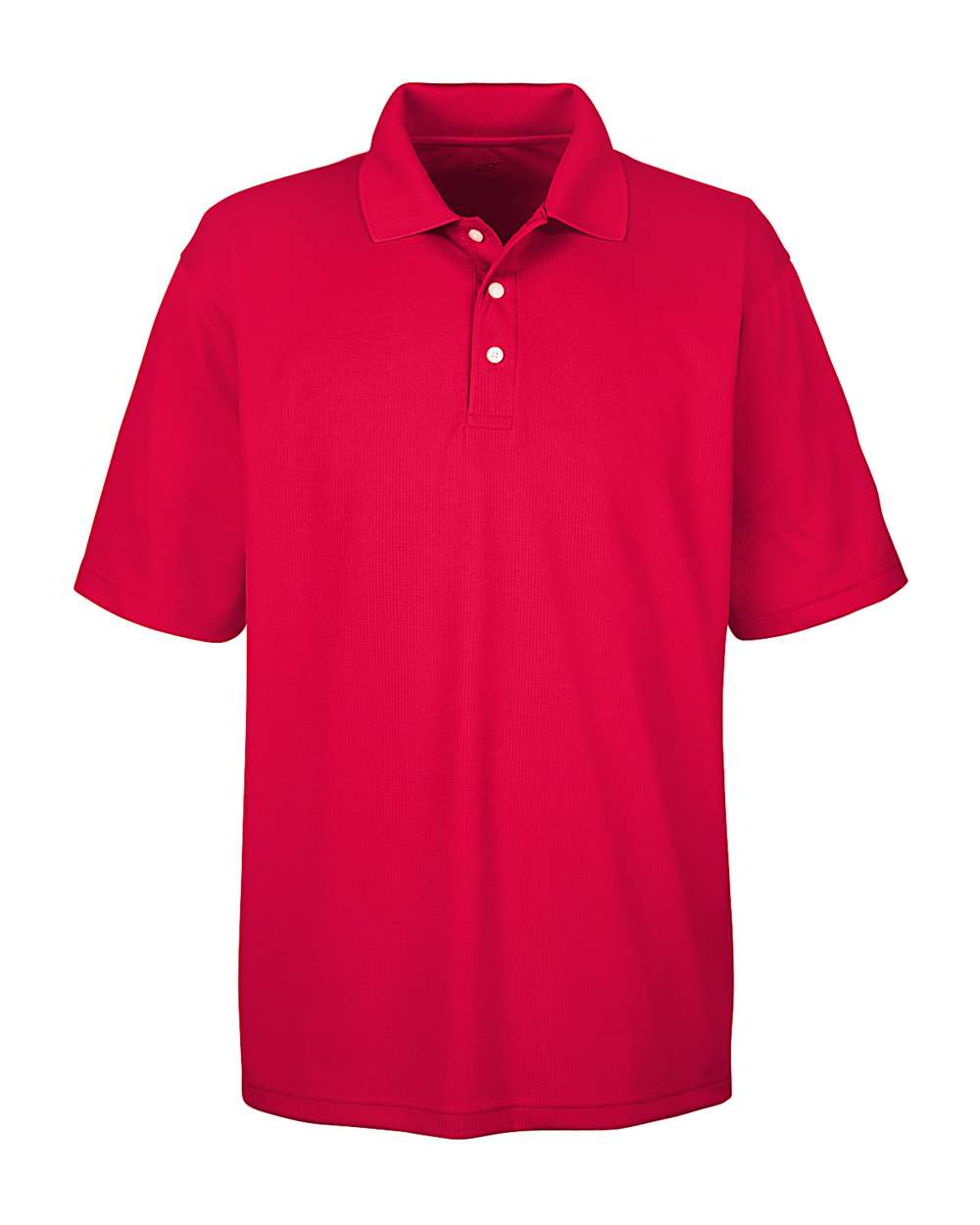 Men's Cool & Dry Stain-Release Performance Polo - Front - B914E1703 - Red