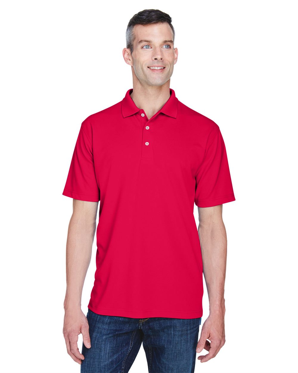 Men's Cool & Dry Stain-Release Performance Polo - styleImage