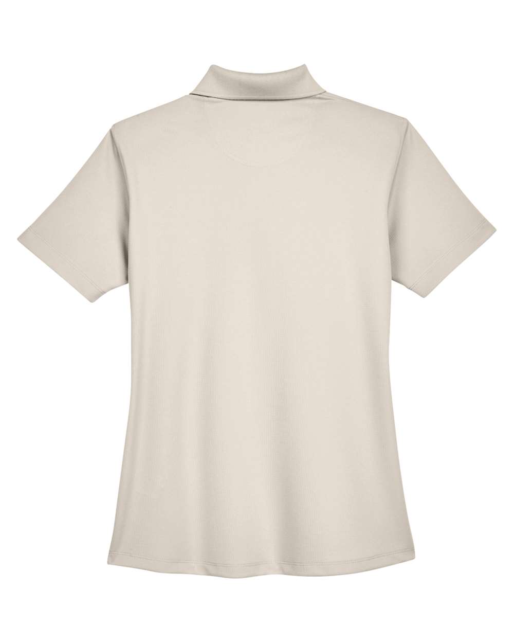 Women's Cool & Dry Stain-Release Performance Polo - Back - B915E1242 - Stone