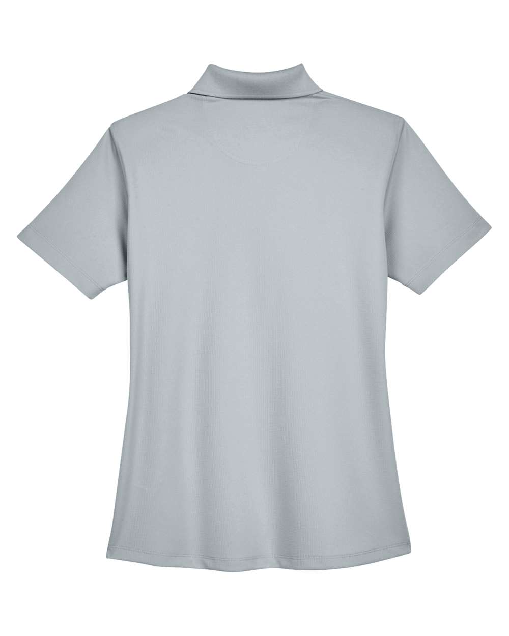 Women's Cool & Dry Stain-Release Performance Polo - Back - B915E1352 - Silver