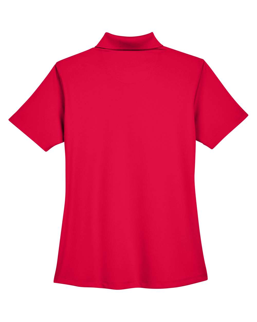 Women's Cool & Dry Stain-Release Performance Polo - Back - B915E1702 - Red
