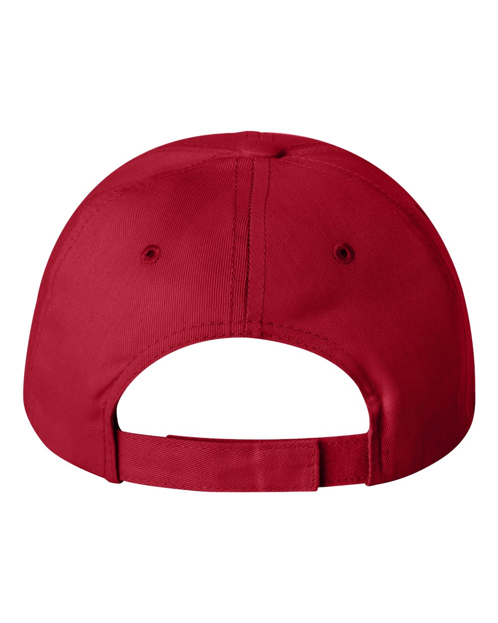 Cotton Twill Cap - Back - B85095700 - Red