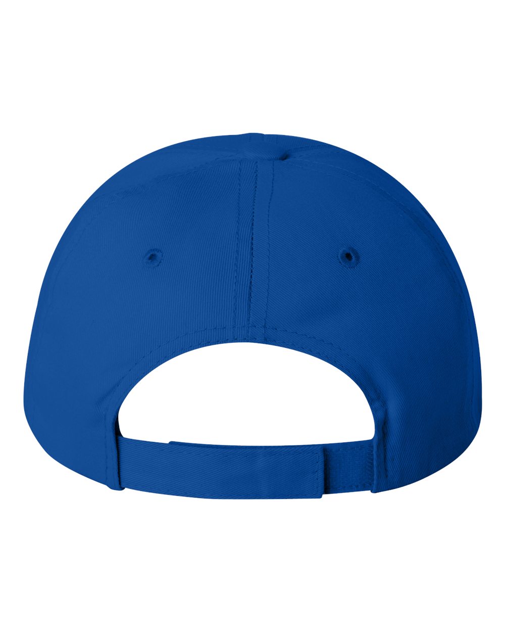Cotton Twill Cap - Back - B85095750 - Royal Blue