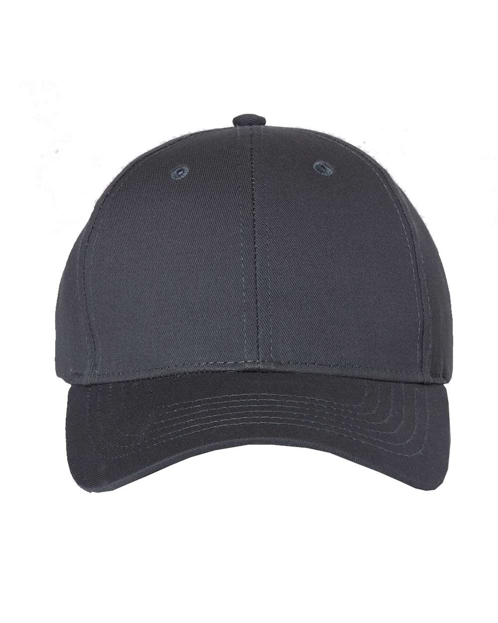 Cotton Twill Cap - Front - B85095090 - Dark Grey