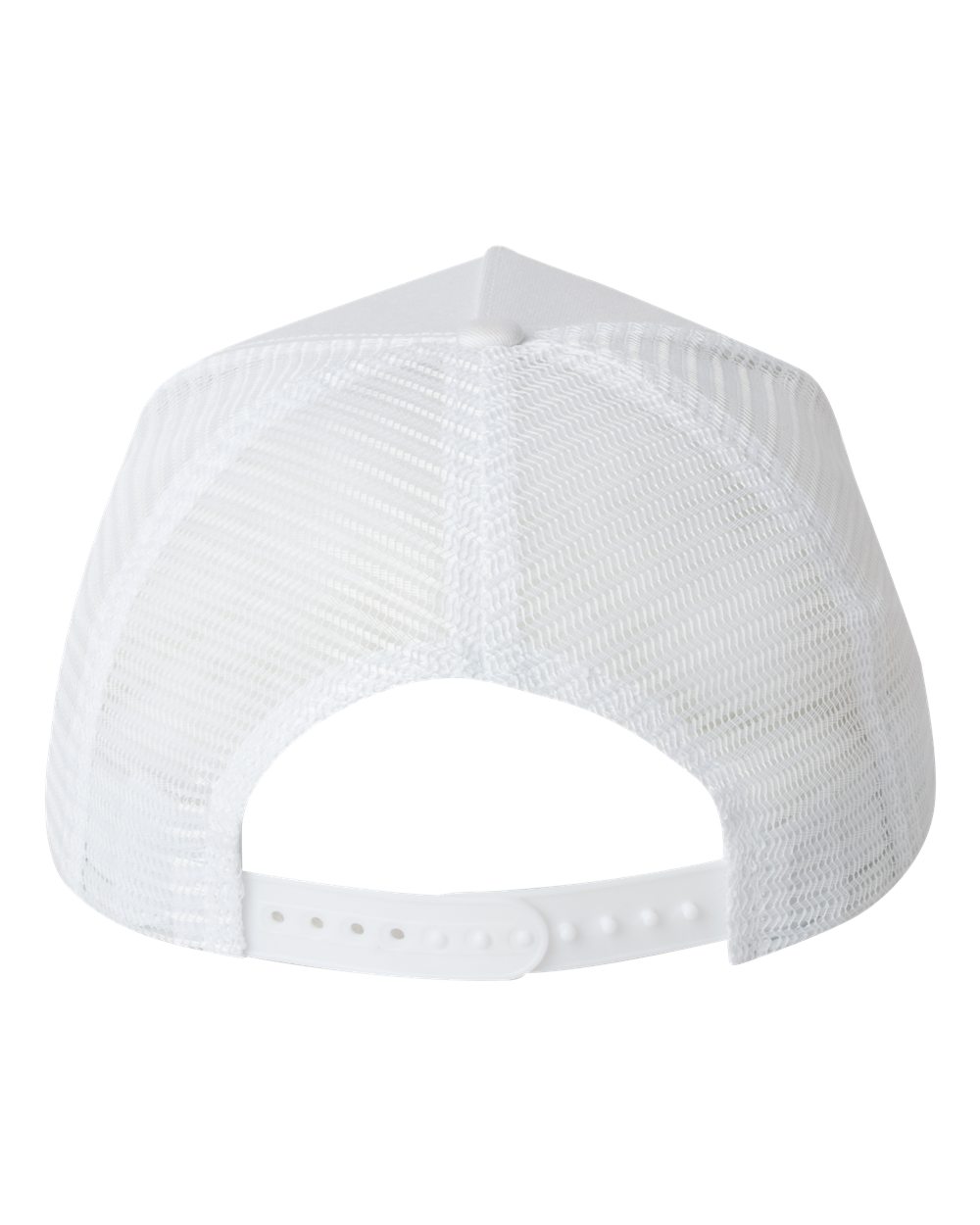 Five-Panel Trucker Cap - Back - B88395000 - White