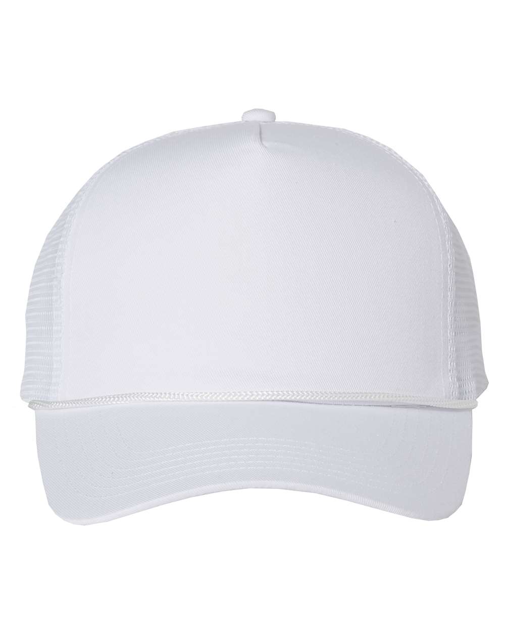 Five-Panel Trucker Cap - Front - B88395000 - White